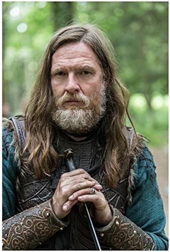 Vikingler Donal Logue Kral Horik olarak Yakın çekim Tutan Kılıç 8 x 10 Fotoğraf
