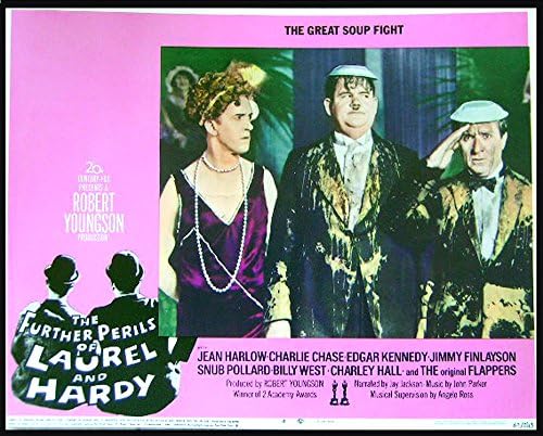 Laurel & Hardy'nin Daha Fazla Tehlikesi (1967) Otantik, Orijinal Stan & Ollie 11x14 Lobi Kartı 8 Film Afişi