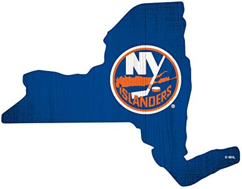 Fan Kreasyonları NHL New York Islanders Unisex New York Islanders Takım Rengi Logosu Eyalet İşareti, Takım Rengi, Bir Boyut,