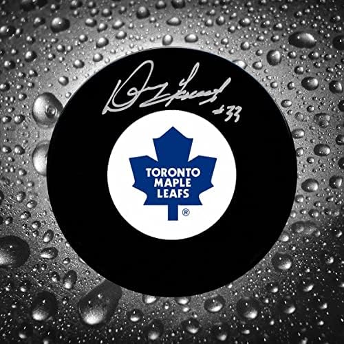 Doug Favell Toronto Maple Leafs İmzalı Disk-İmzalı NHL Diskleri