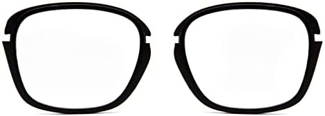 Amorays okuma gözlüğü Erkekler Kadınlar için Değiştirilebilir Lensler, yaylı menteşeler Okuyucular Her Göz için Farklı Güçte