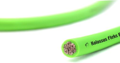 KnuKonceptz Kolossus Kandy Kable OFC Neon Mor 0 Ölçer Güç Kablosu (50 ft) 0 AWG