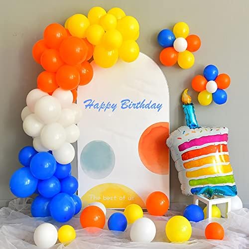 Kraliyet Mavi Parti Balonlar 12 inç 100 Paket Doğum Günü Mezuniyet Düğün Bebek Duş Yıldönümü Süslemeleri