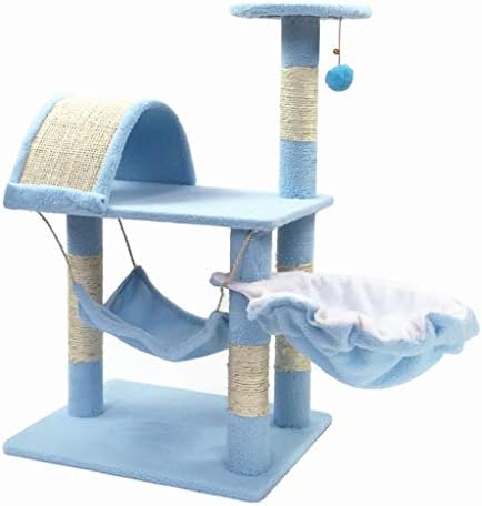 MOOLO Kedi Ağaçları Kedi Tırmanma Çerçevesi, Doğal sisal kedi Ağacı Kulesi kedi Atlama Platformu kedi Ağacı aşınmaya Dayanıklı