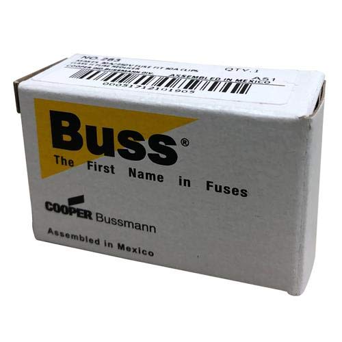 Paket (2) Cooper Bussmann NO 263 Sayı - 263 Reddi Olmayan Çift Kartuş Sigorta Redüktörleri