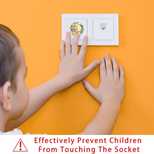 LAIYUHUA Çıkış Kapakları Bebek Prova (12 ve 24 Paket) Sabit Elektrik Fişi Koruyucu | Child Safety Plastic Outlet Covers |