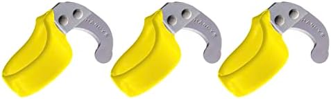 Orijinal Kullanışlı Güvenlik Bıçağı-Keskin, Kavisli Bıçaklı Parmak için Yardımcı Halka Bıçağı-Halka Boyutu 9-Tükenmez Bıçak-3'lü