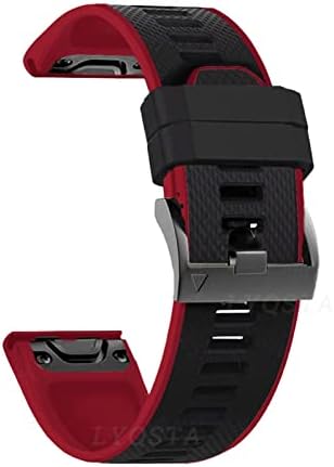 MURVE YENİ 22 26mm Silikon Hızlı Fit Watchband Fenix 6X6 Pro 5X5 Artı 3HR D2 Tactix Delta Enduro Bilek Bantları Hızlı Serbest