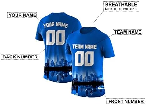 Basketbol T Shirt Özel Şehir Gece Hayranları Spor Gömlek Hediye Eklemek Adı Numarası Kişiselleştirilmiş Gömlek Erkekler Kadınlar