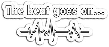 Kalp Krizinden Kurtulan Kalp Atışı Devam Ediyor - Etiket Grafiği-Otomatik, Duvar, Dizüstü Bilgisayar, Hücre, Pencereler için