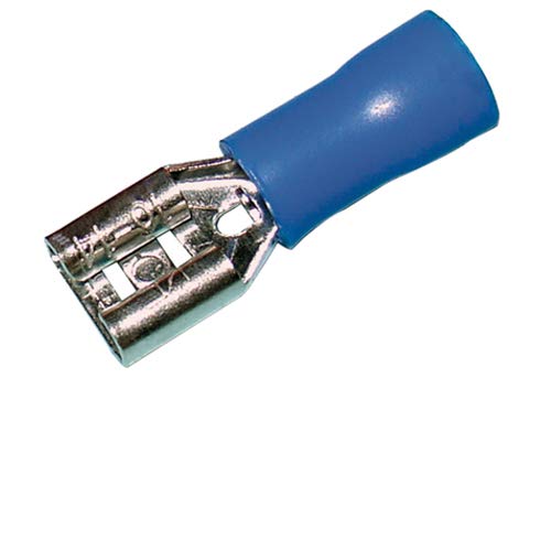 Dişi Hızlı Bağlantı Kesme Vinil İzolasyonlu .205 16-14 AWG (Mavi) - 100PK