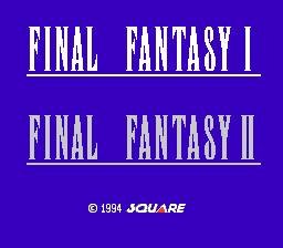 Final Fantasy I-II-NİNTENDO FAMİCOM (Japonca içe Aktarma Video Oyunu)