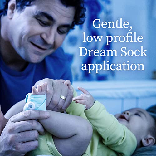 Owlet Dream Sock-Akıllı Bebek Monitörü Kalp Atış Hızını ve Ortalama Oksijen O2'yi Uyku Kalitesi Göstergeleri Olarak Görüntüleyin.