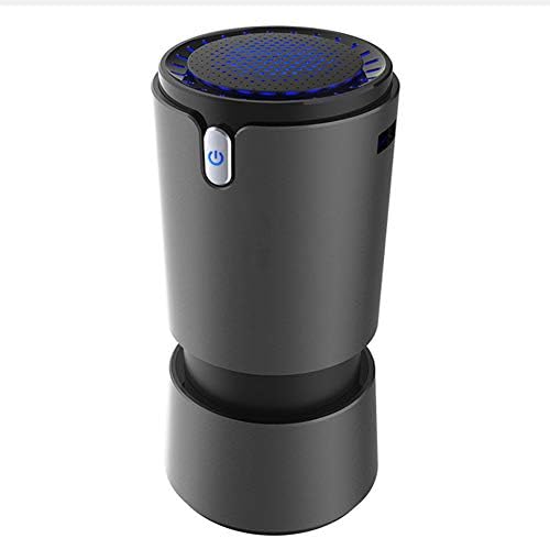 Hava Temizleyici-Hava İyonlaştırıcı Taşınabilir, Araba, Küçük Oda, Mutfak, Ev ve Ofis için USB Destekli Masaüstü Hava Temizleyici-siyah