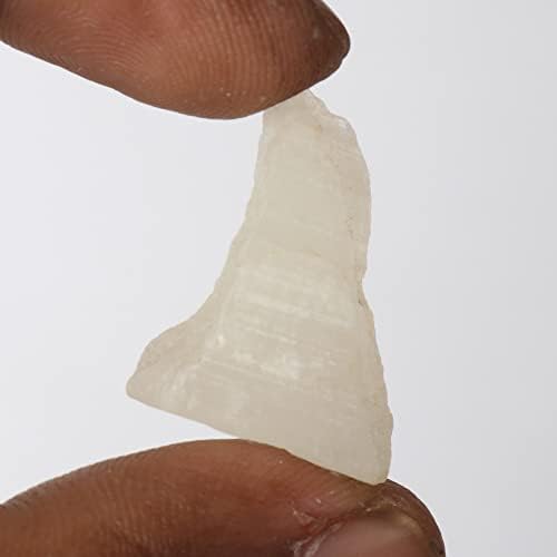 GEMHUB Doğal beyaz Ham Kaba Aytaşı Şifa Kristal EGL Sertifikalı 31.15 CT Gevşek Taş Şifa İçin