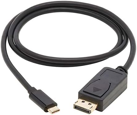 Tripp Lite USB C'den DisplayPort Adaptör Kablosuna Çift Yönlü 4K HDR M / M 3ft (U444-003-DP-BD)