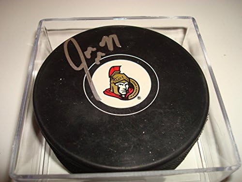 Joe Corvo İmzalı Ottawa Senatörleri Hokey Diski İmzalı a-İmzalı NHL Diskleri