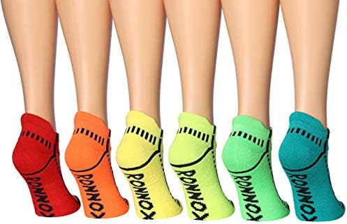 RONNOX Kadın 12 Çift Düşük Kesim Koşu ve Atletik Performans Sekme Çorapları