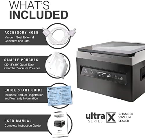Avıd Zırh Hazneli Vakumlama Makinesi Makinesi USVX Ultra Serisi, Islak Gıdalar için Vakumlu Gıda Mühürleyen, Et Kapatıcılar