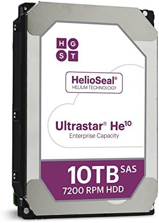 HGST Ultrastar 5'li Paket He10 HUH721010AL5200 0F27352 10 TB SAS 3,5 OEM Dahili Sabit Sürücü