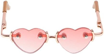 RAHYMA Weiping-Moda Hiçbir Çerçeve Kalp Güneş Gözlüğü Gözlük 1/3 BJD SD DOD YOSD AÜSS Aksesuarları 4 Ürün İstatistikleri