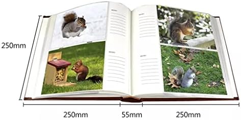 YFQHDD 6 İnç Interleaf Tipi Fotoğraf Albümü Retro deri kılıf Fotoğraf Albümü Yaratıcı Aile Fotoğraf Albümü Hurda Kitap Pul