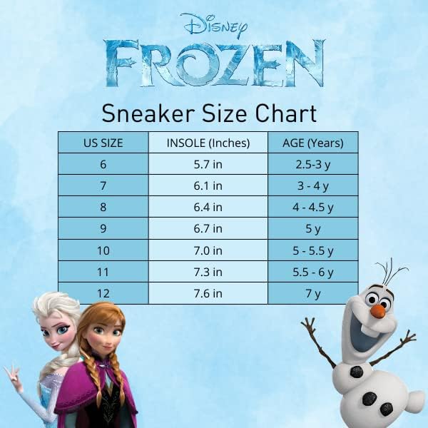 Disney Girls ' Frozen Spor Ayakkabı-Bağcıksız Işıklı Koşu Ayakkabısı (Yürümeye Başlayan Çocuk / Küçük Kız)