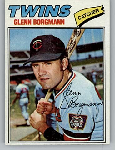 1977 Topps Set Break One 87 Glenn Borgmann Minnesota Twins Resmi MLB Beyzbol Kartı. Durum için Fotoğrafa bakın.