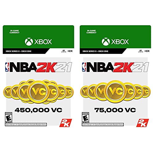 NBA 2K21: 450.000 VC + NBA 2K21: 75.000 VC-Xbox One [Dijital Kod]