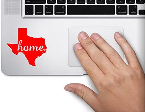 ExpressDecor 2 Ev Texas Eyalet Adı Tuş Takımı Bilgisayar Dizüstü Sembolü Çıkartması Aile Aşk Araba Kamyon Sticker Pencere