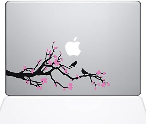 Çıkartma Gurusu Kiraz Çiçeği Dalı MacBook Çıkartması Vinil Çıkartma-13 MacBook Pro ( ve Daha Yeni) (1037-MAC-13X-NA)