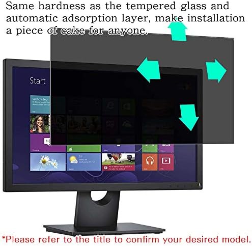 Synvy ekran koruyucu koruyucu ile Uyumlu Acer BW257 bmıprx / BW257bmıprx 25 Ekran Monitör Anti Casus Filmi Koruyucuları [Temperli