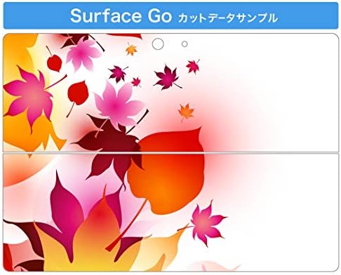 ıgstıcker Çıkartması Kapak Microsoft Surface Go/Go 2 Ultra İnce Koruyucu Vücut Sticker Skins 001303 Sonbahar Yaprakları Sonbahar