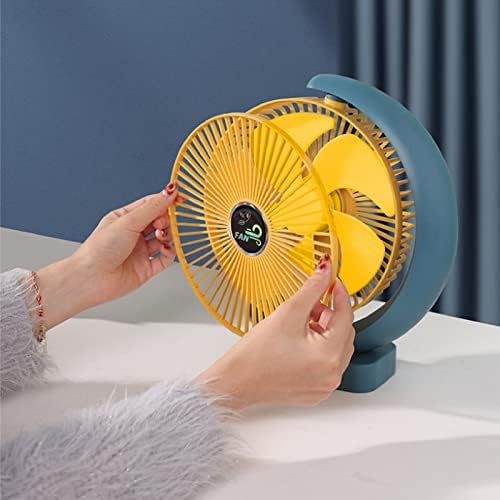 8 İnç Masa Hava Sirkülatör Fanı, 3 Hız Ayarlı Şarj Edilebilir Kişisel Soğutma Fanı