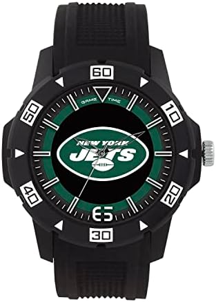 Oyun Zamanı New York Jets Erkek Saati-NFL Surge Serisi, Resmi Lisanslı - Sınırlı Sayıda, Ayrı Ayrı 1'den 100'e Kadar Numaralandırılmış