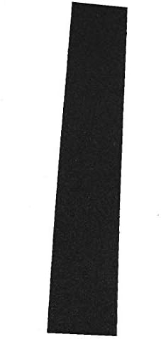 X-DREE 3 Metre 12mm x 4mm Tek taraflı Yapışkan Darbeye Dayanıklı Sünger Bant Sarı Siyah (Nastro adesivo antiurto adesivo