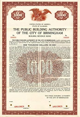 Birmingham Şehri Kamu Binası Otoritesi-1.000 $