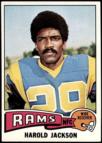 1975 Topps 505 Harold Jackson Los Angeles Koçları (Futbol Kartı) ESKİ / MT Rams Jackson St