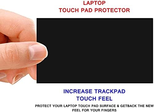 (2 Adet) Ecomaholics Premium Trackpad Koruyucu ASUS Vivobook 15 OLED (X1505) 15.6 inç Dizüstü Bilgisayar, Siyah Dokunmatik