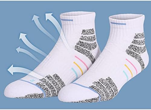 UNeedVog erkek Ayak Bileği Çorap, Atletik basketbol çorapları, Nefes Yastık Kış Termal Çorap