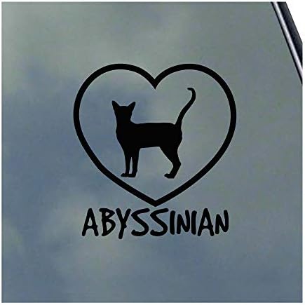 Habeş I Love My Vinil Sticker Çıkartma Kedi Kedi