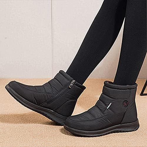 Bayan Terlik, Siyah yarım çizmeler Kadınlar için Diz Yüksek Çizmeler rahat ayakkabılar Voleybol Bej Sneakers Kış Gelin Patik