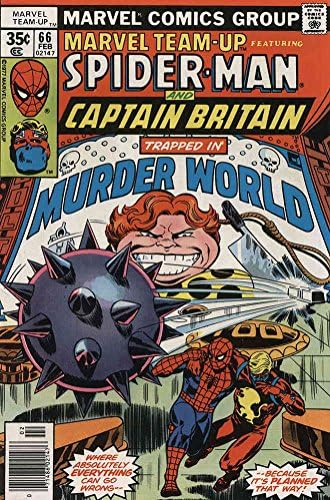 Marvel Ekibi 66 VF; Marvel çizgi romanı / Örümcek Adam Kaptan İngiltere