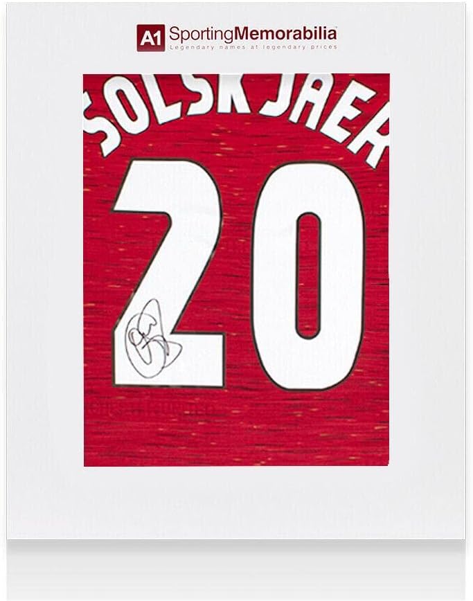 Ole Gunnar Solskjaer İmzalı Manchester United Forması-2020-21, 20 Numara-Hediye İmzalı Futbol Formaları